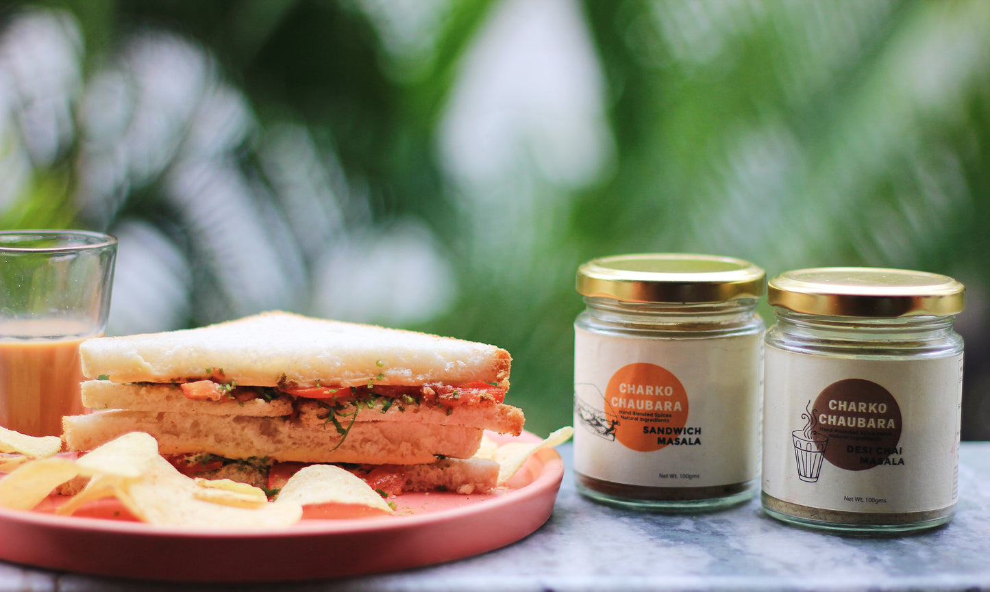 CHAI TIME COMBO (DESI CHAI MASALA + SANDWICH MASALA)