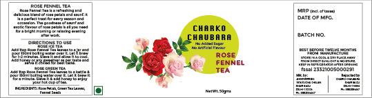 ROSE FENNEL TEA