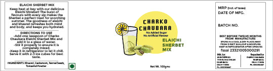 ELAICHI SHERBET MIX
